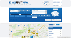 Desktop Screenshot of maxirealitypraha.cz